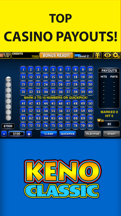 Keno Classic - Vegas Keno Gameのおすすめ画像4
