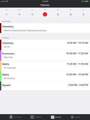 Captura de Pantalla 3 Homework Planner iphone