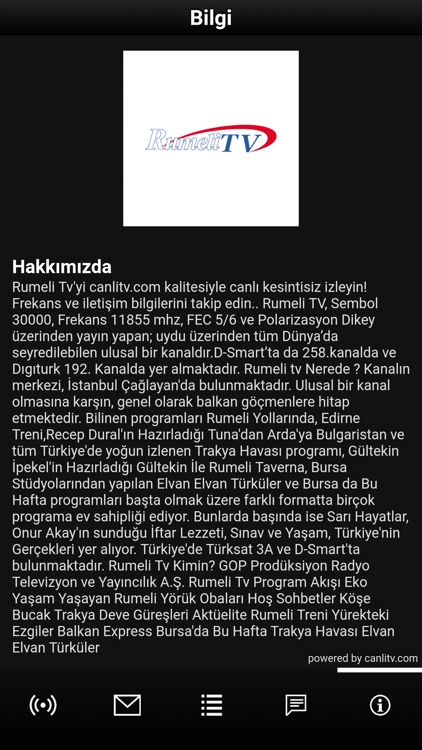 Rumeli Tv Mobile screenshot-3