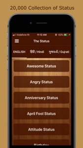 The Status - Quotes & Status screenshot #1 for iPhone