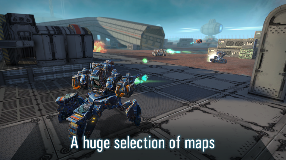 #3. Tanks vs Robots: Mech Games (iOS) 由: XDEVS LTD