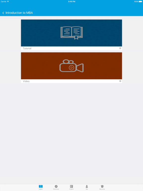Learn MBA,Finance & Investment iPad screenshot 3 - Education app