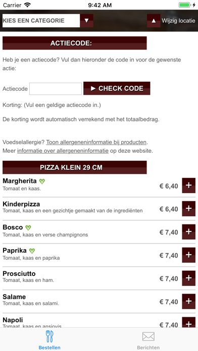 Screenshot #2 pour Pizzeria Da Vinci Culemborg