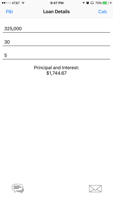 Screenshot #1 pour Super Simple Mortgage Calculator
