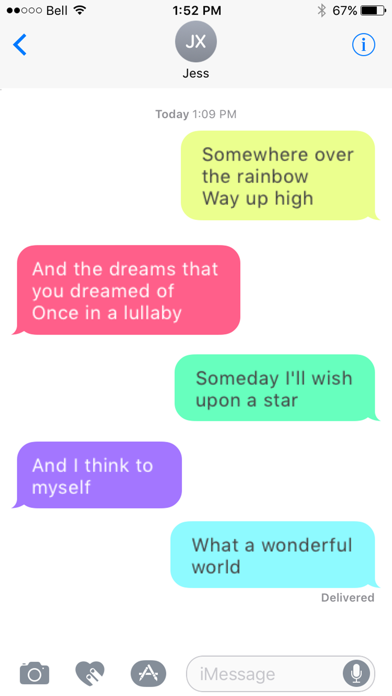 Message Makeover for iMessage - Colorful Bubblesのおすすめ画像4