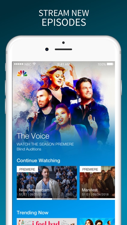 The NBC App – Stream TV Shows screenshot-0