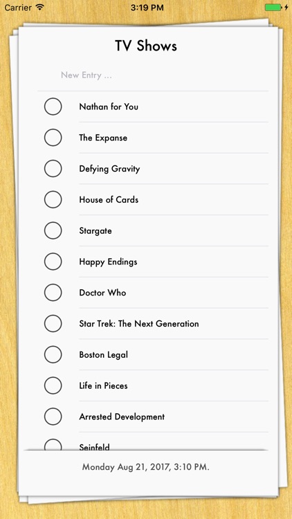 Check - A Beautiful Checklist