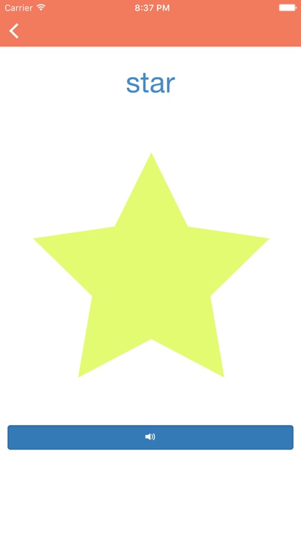 Learning Shapes Flash Cards