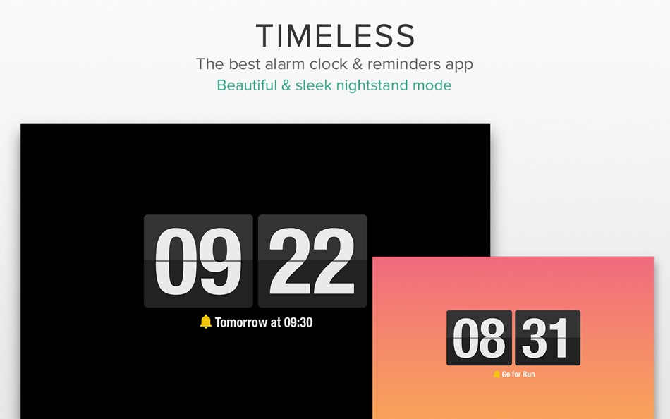 #2. Timeless: Alarm Clock (macOS) Podle: FIPLAB Ltd