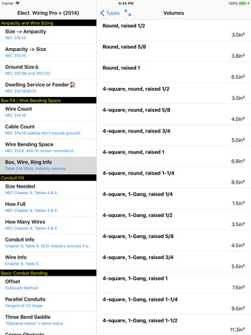Electrical Wiring Pro 2014+ iPad screenshot