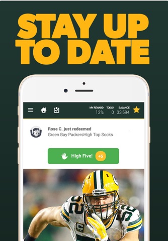 Green Bay Football Rewards screenshot 3