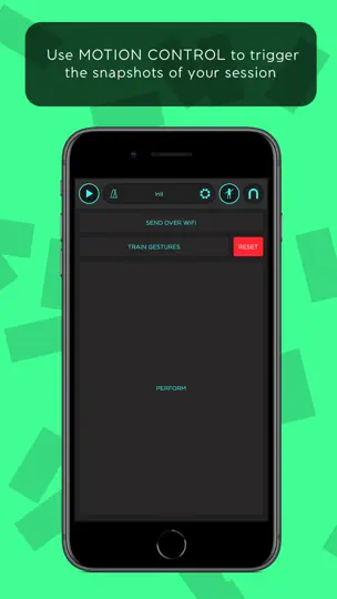 Скриншот SNAP - Reactable Drum Machine на iPhone 3