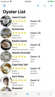 track my oysters iphone screenshot 1