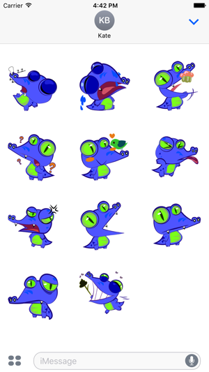 Xeko Crocodile Animated Funny(圖2)-速報App