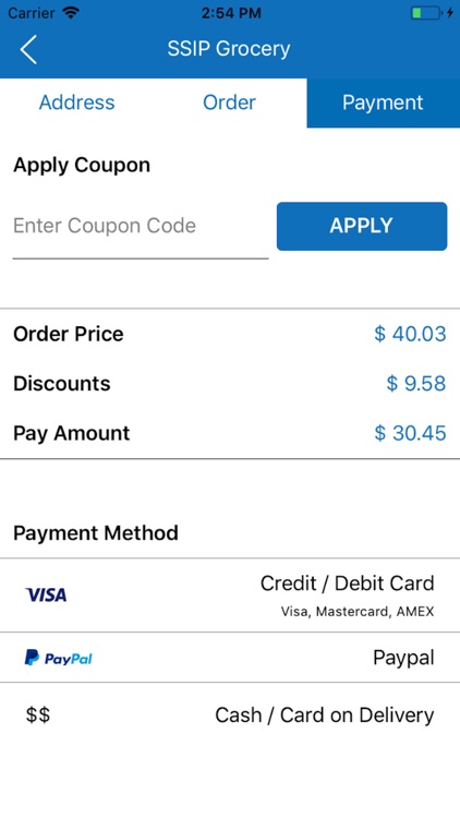 SSIP - Grocery Delivery screenshot-5