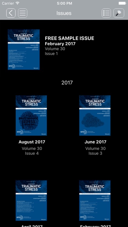 JTS Journal of Traumatic Stres screenshot-3