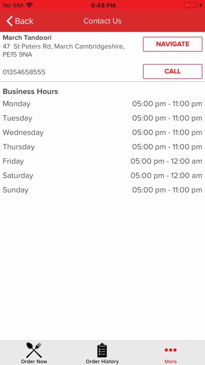 March Tandoori screenshot-3