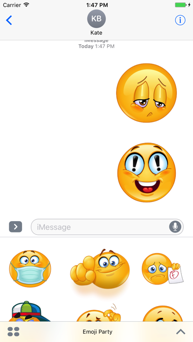 Emoji Party Stickers screenshot 4