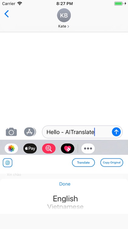 aiTranslate: EN-VI-CN keyboard
