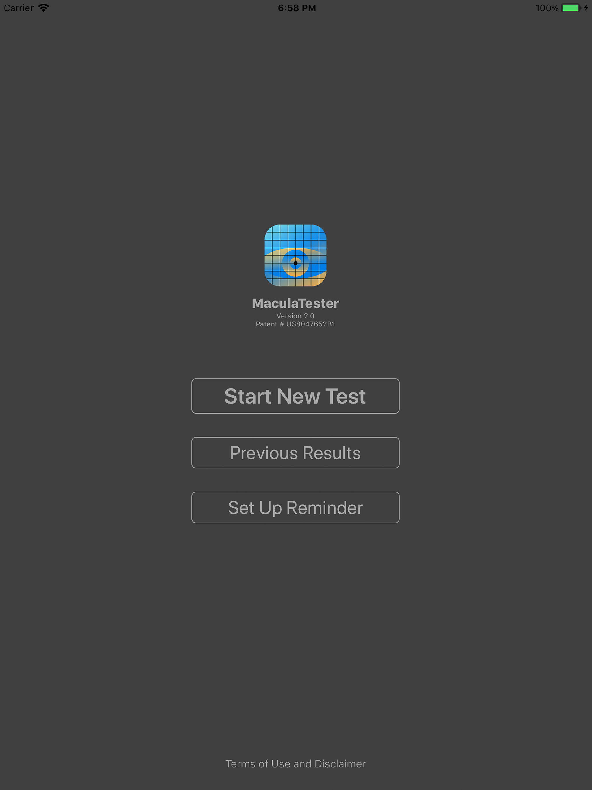 MaculaTester screenshot 6