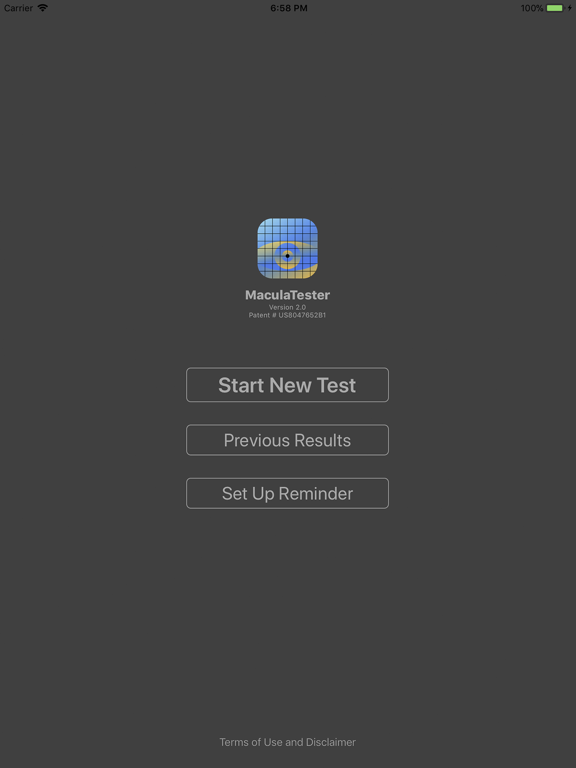 Screenshot #4 pour MaculaTester
