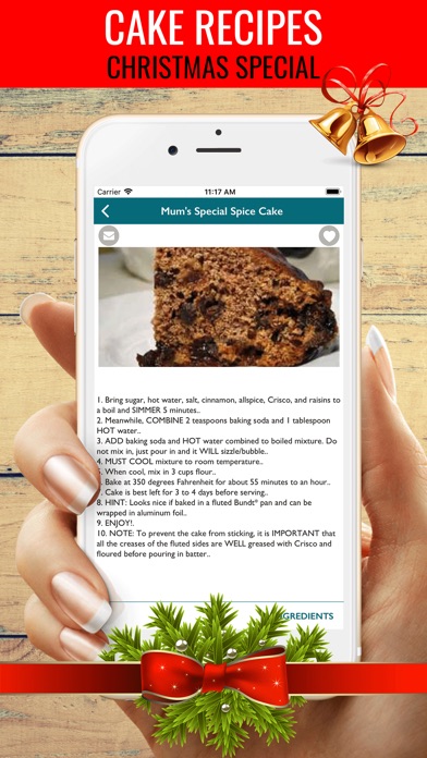 Cake Recipes Christmas Special screenshot 2