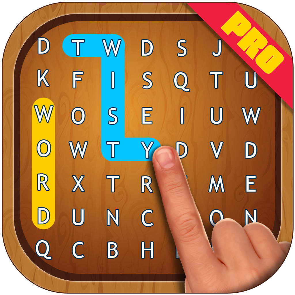 Twisty Word Search Puzzle Pro App Icon