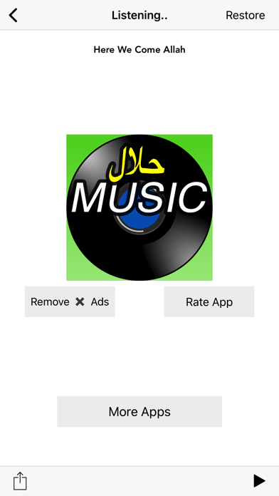 Screenshot #1 pour Famous Halal Islamic Songs