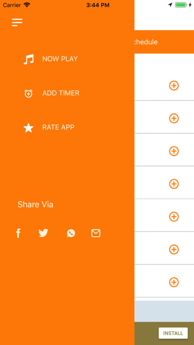Pocket Radio (Bohra Tarannum) iPhone screenshot 2 - Music app