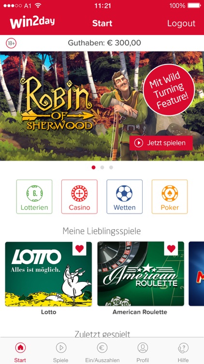 win2day – Casino, Lotto, Wetten screenshot-0