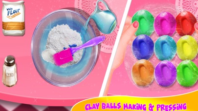 Clay Ball & Balloon Slime Gameのおすすめ画像2