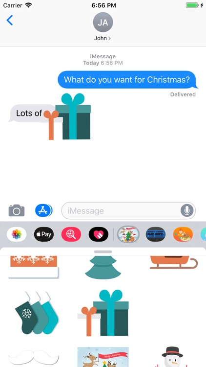 Celebrate Christmas Stickers