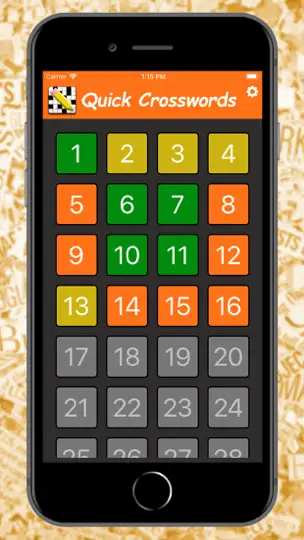 Скриншот Quick Crosswords на iPhone 3