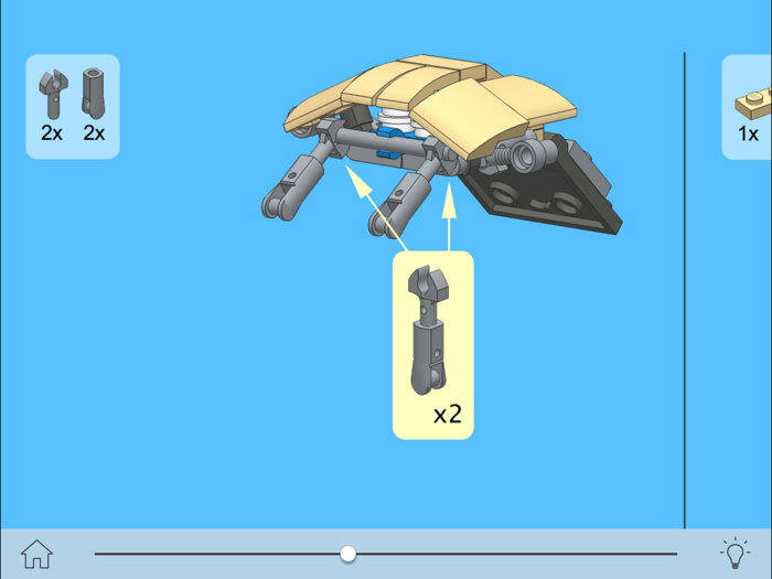 Blue Crab for LEGO 10252 Set