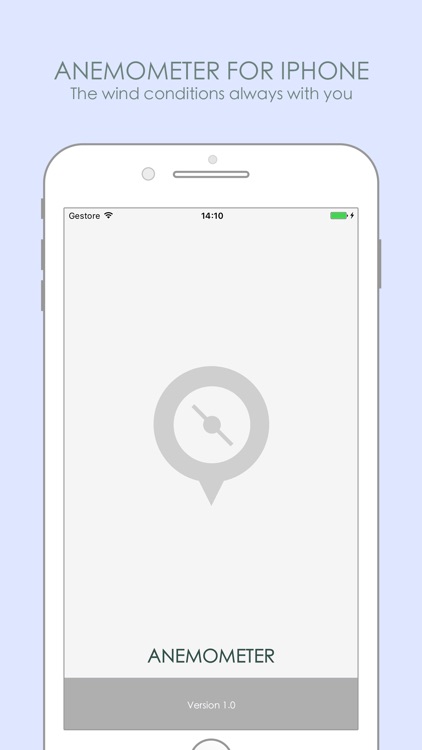 Anemometer for iPhone