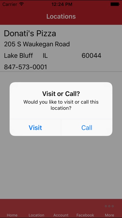 Donati's Pizza Company Rewards