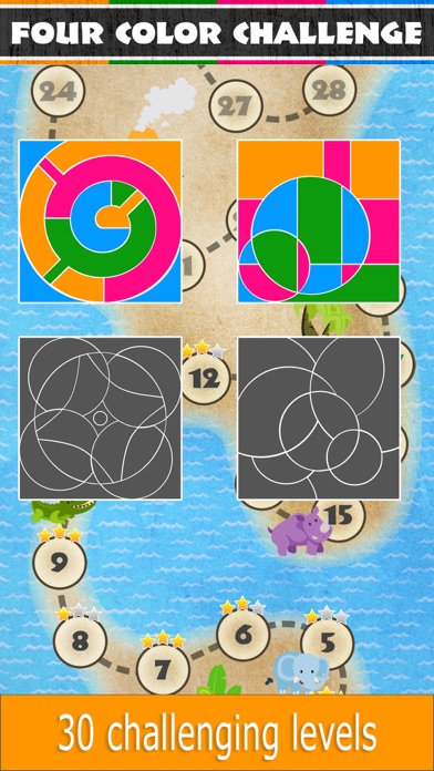 Screenshot #3 pour Four Color Challenge