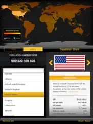 population clock hd ipad capturas de pantalla 3