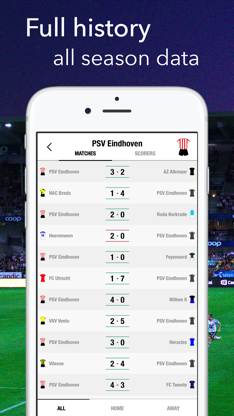 Eredivisie - Football Results screenshot 4