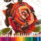 Rose Pixel Art
