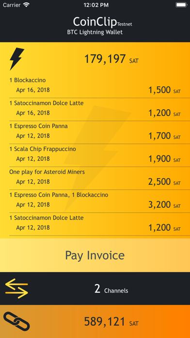 Screenshot #2 pour CoinClip Testnet
