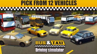 Bus & Taxi Driving Simulatorのおすすめ画像5