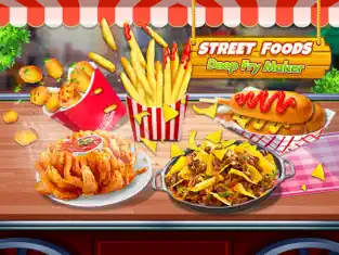 Immagine dello schermo 1 Street Fry Food Cooking Game iphone