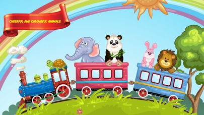 Animals Train for Toddlers Fun Screenshot 1