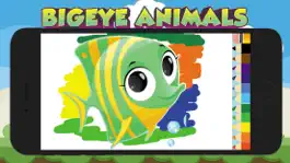 Game screenshot Bigeye Animals Coloring Marker apk