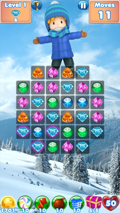 Screenshot #1 pour Winter Games - Christmas Games