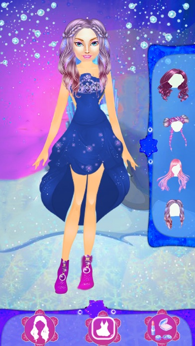 Ice Princess Dress Up Game screenshot 4