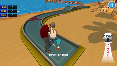 Mini Golf 3D Beach Master screenshot 2