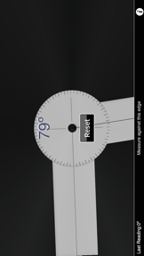 Goniometer screenshot
