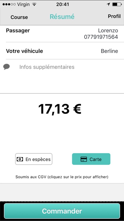 BusinessCab.fr screenshot-3